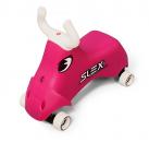 SLEX RodeoBull Rutschfahrzeug in pink Kinder Rutschauto ABEC 3 Longboard Rollen bis 35kg