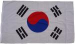 Flagge Fahne Südkorea 90 x 150 cm Fahne mit 2 Ösen 100g/m² Stoffgewicht Hissflagge