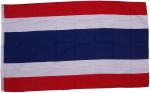 Flagge Thailand 90 x 150 cm Fahne mit 2 Ösen 100g/m² Stoffgewicht Hissflagge für Mast