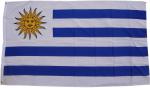 Flagge Uruguay 90 x 150 cm Fahne mit 2 Ösen 100g/m² Stoffgewicht Hissflagge für Mast