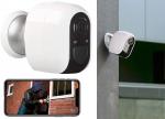 VisorTech IPC-480 Outdoor Überwachungskamera, Full HD, WLAN & App, batteriebetrieben