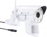 VisorTech Überwachungskamera DSC-720.led weiß mit LED-Licht und PIR-Sensor